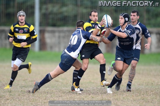 2012-10-14 Rugby Union Milano-Rugby Grande Milano 1540